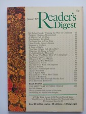 Reader digest magazine for sale  FERNDOWN