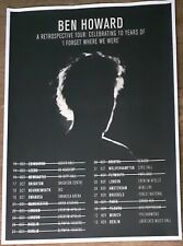 Ben howard live for sale  GLASGOW