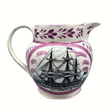 Sunderland pink lustreware for sale  UK