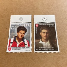 2025 SMOM Canonizzazione Carlo Acutis e Pier Giorgio Frassati Congiunta, usado comprar usado  Enviando para Brazil