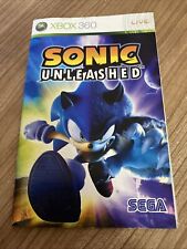 Sonic Unleashed (livro de instruções Xbox 360) comprar usado  Enviando para Brazil