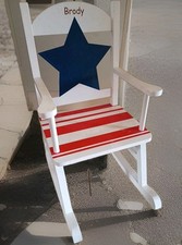 Childs wooden rocking for sale  BEDWORTH