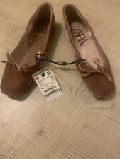 Zara ballerine velluto usato  Tremezzo