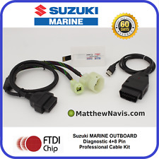 KIT DE CABO E SOFTWARE DE DIAGNÓSTICO PROFISSIONAL DE POPA SUZUKI MARINE SDS 8.70 comprar usado  Enviando para Brazil