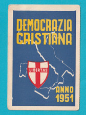Democrazia cristiana 1951 usato  Monrupino