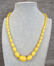 Modeschmuck kette bernstein gebraucht kaufen  Wuppertal