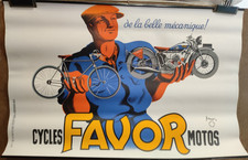 Affiche originale ancienne d'occasion  Marseille VII