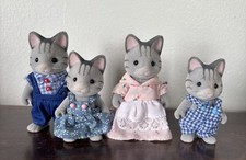 Calico Critters Sylvanian Families Fisher Cat Family Of 4   comprar usado  Enviando para Brazil