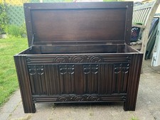 Strongbow ottoman. mahogany for sale  CHELMSFORD