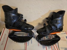 Usado, Botas de salto Kangoo Jumps KJ XR3 X-Rebound exercício preto e laranja tamanho médio 9-12 comprar usado  Enviando para Brazil