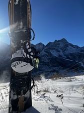 Tavola snowboard aperture usato  Pandino