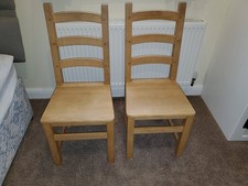 Oak chairs for sale  SOLIHULL
