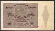 Germany millionen mark d'occasion  Expédié en Belgium