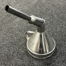 Metal angled funnel for sale  LEEDS