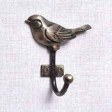 Antiguo Vintage Estilo Pájaro Forma de Pared Gancho Abrigo, Cuelgallaves, 1 Pcs comprar usado  Enviando para Brazil
