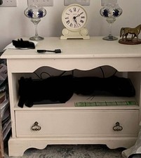 Solid cream wooden for sale  SOUTHAMPTON