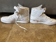 Tênis Adidas Jeremy Scott JS Wings 4.0 branco opala iridescente IE6861 tamanho 10 comprar usado  Enviando para Brazil