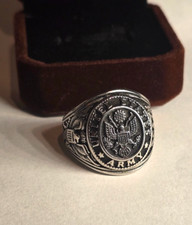Military silver tone for sale  Essex