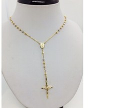14k gold rosary necklace for sale  Torrance
