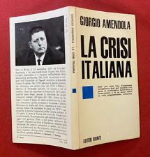 Giorgio amendola crisi usato  Bologna