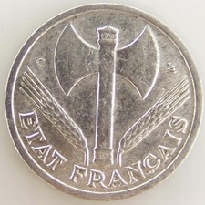 Bazor - Etat Français  1 Franc - Aluminium - TTB - 1944 - C - France - Pièc... na sprzedaż  Wysyłka do Poland