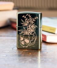 Zippo botanical skull d'occasion  Saint-Etienne