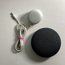 Google H2C Nest Home Mini assistente de voz inteligente 2ª geração - testado 10395A-H2C comprar usado  Enviando para Brazil