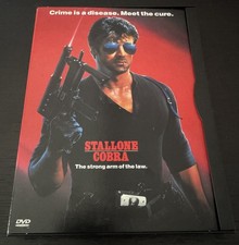 COBRA Sylvester Stallone Original Widescreen DVD Like New Action Film, usado comprar usado  Enviando para Brazil
