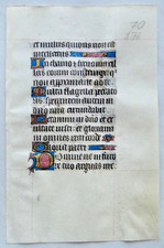 Ca.1470 illuminated boh.manusc for sale  Escondido