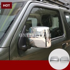 Espelho retrovisor lateral cromado ABS tampa acabamento 2 peças para Suzuki Jimny 2007-2017 comprar usado  Enviando para Brazil