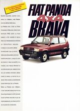 Catalogue Brochure Fiat Panda 4x4 Brava 01/1987 France comprar usado  Enviando para Brazil
