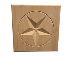 6x6x1 wood star for sale  Vernon