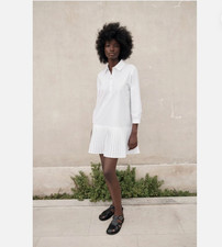 Zara white cotton for sale  HAYWARDS HEATH