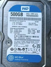 Disco rígido Western Digital WD 500 GB WD5000AAKX-001 SATA 3,5 pol. desktop HD comprar usado  Enviando para Brazil