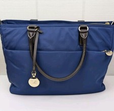 LO & SONS Bolsa de Viagem Feminina Grande Laptop Nylon Azul Sem Alça Longa comprar usado  Enviando para Brazil