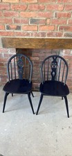 Ercol chairs dark for sale  CARDIGAN