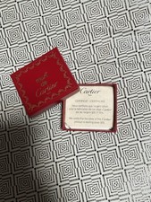 Cartier originale box usato  Scandiano