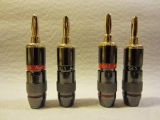 Connettori banana 4pz. usato  Italia