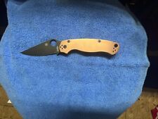 Spyderco paramilitary s90v for sale  Mebane