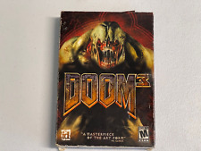 DOOM 3 PRIMEIRA PESSOA SHOOTER PC VIDEOGAME 3 CD CONJUNTO NA CAIXA MANUAL CAIXA GRANDE, usado comprar usado  Enviando para Brazil