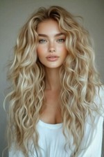 Perucas Balayage cinza bege loiro destaque onda de água 100% cabelo humano renda frente comprar usado  Enviando para Brazil