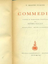 Commedie vol. classici usato  Italia