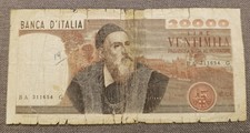 20000 lire tiziano usato  Roma