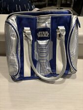 Bolsa de boliche estilo bolsa de mão R2D2 Bioworld ThinkGeek Star Wars grande comprar usado  Enviando para Brazil