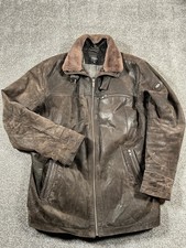 Brown leather jacket for sale  LEAMINGTON SPA