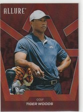 2025 UPPER DECK ALLURE SE ARCO-ÍRIS VERMELHO PARALELO #2 GOLFE PGA TIGER WOODS SP comprar usado  Enviando para Brazil