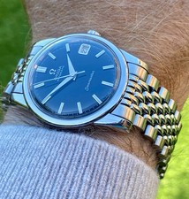 Omega seamaster black for sale  NORWICH