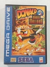 DONALD IN MAUI MALLARD SEGA MEGADRIVE (MD) PAL-EURO (COMPLETE-DAMAGE), usado comprar usado  Enviando para Brazil