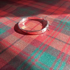 Solid silver hinged for sale  MANSFIELD