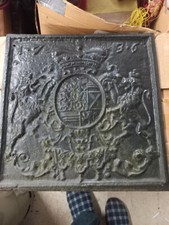 Kaminplatte alt wappenmotiv gebraucht kaufen  Wadgassen